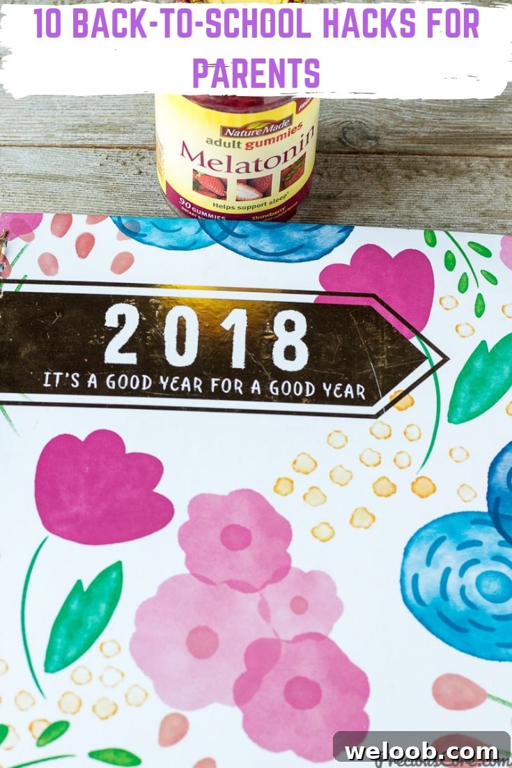 10 back-to-school hacks for parents including tips on using @Naturemade vitamins from @Walmart to boost your overall health and wellness. May these hacks make the back-to-school season easier for you. #Ad #backtoschool #parenting #preciouscore
