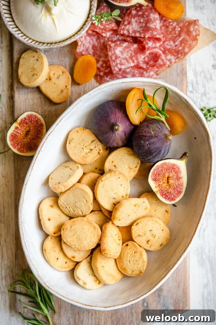 A close up of parmesan cheese cookies