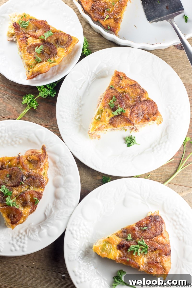 Plantain Frittata recipe