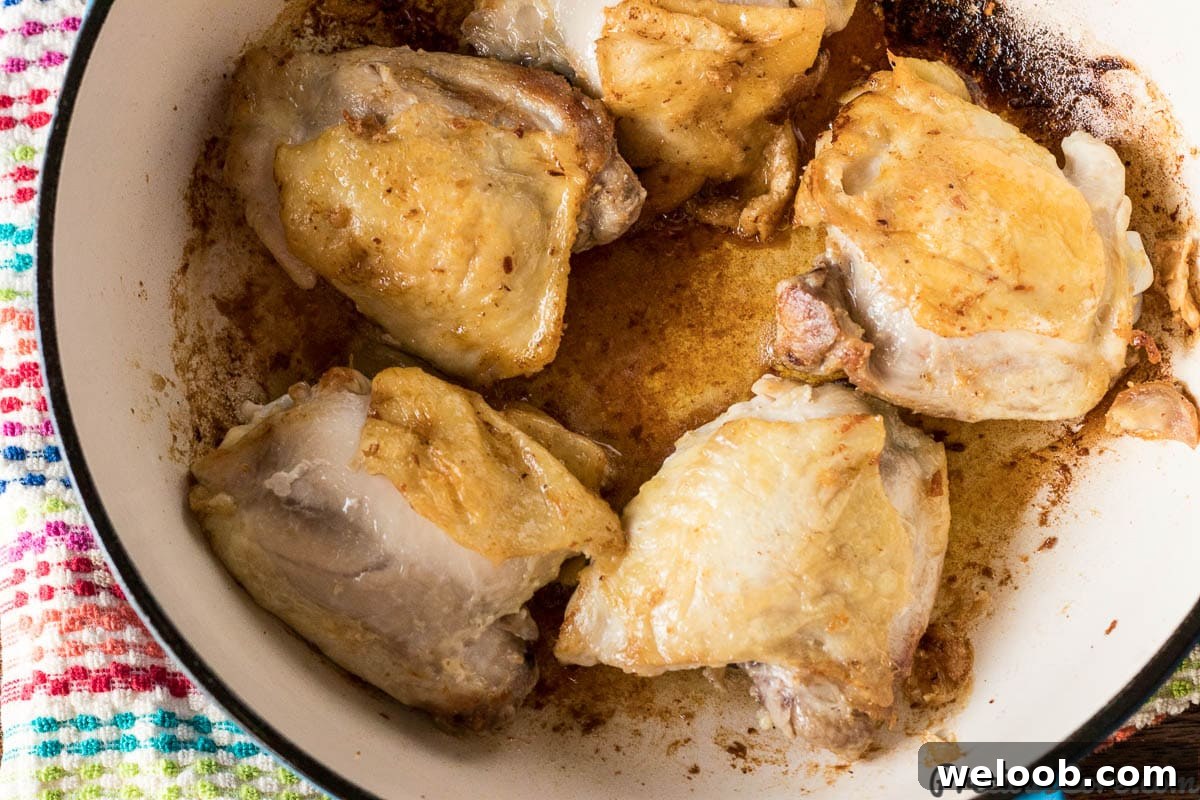 Chicken in White Sauce