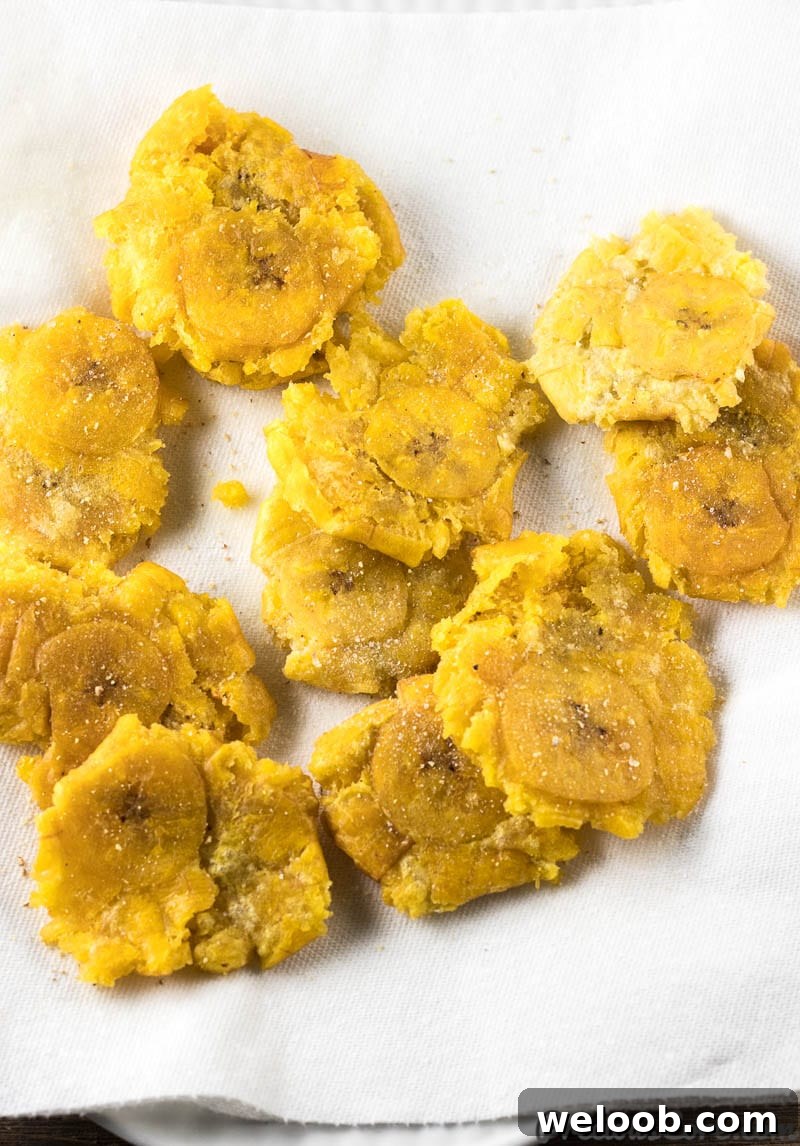 Seasoned and fried plantains.