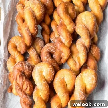 African doughnuts - twisted version