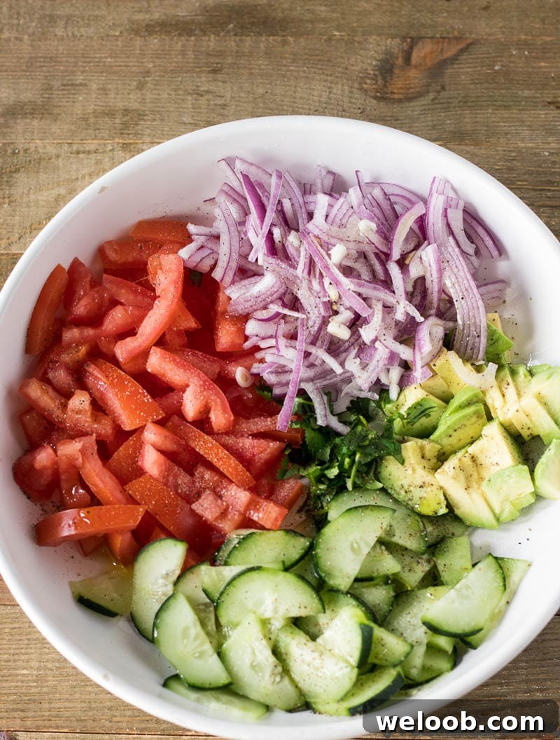 Simple Kenyan Salad