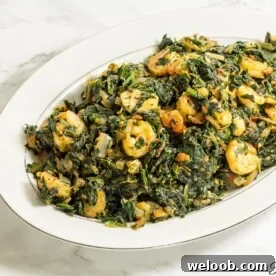 Cameroon spinach stew