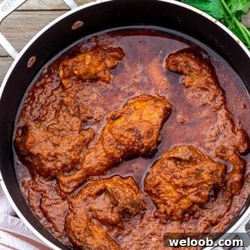 Pan of African Chicken Stew