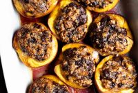 Piedmontese Baked Stuffed Peaches Recipe
