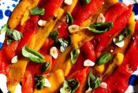 How to Make Italian Marinated Roasted Bell Peppers